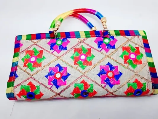 Buy Fabbhue Women Maroon Embellished Box Sling Bag Online